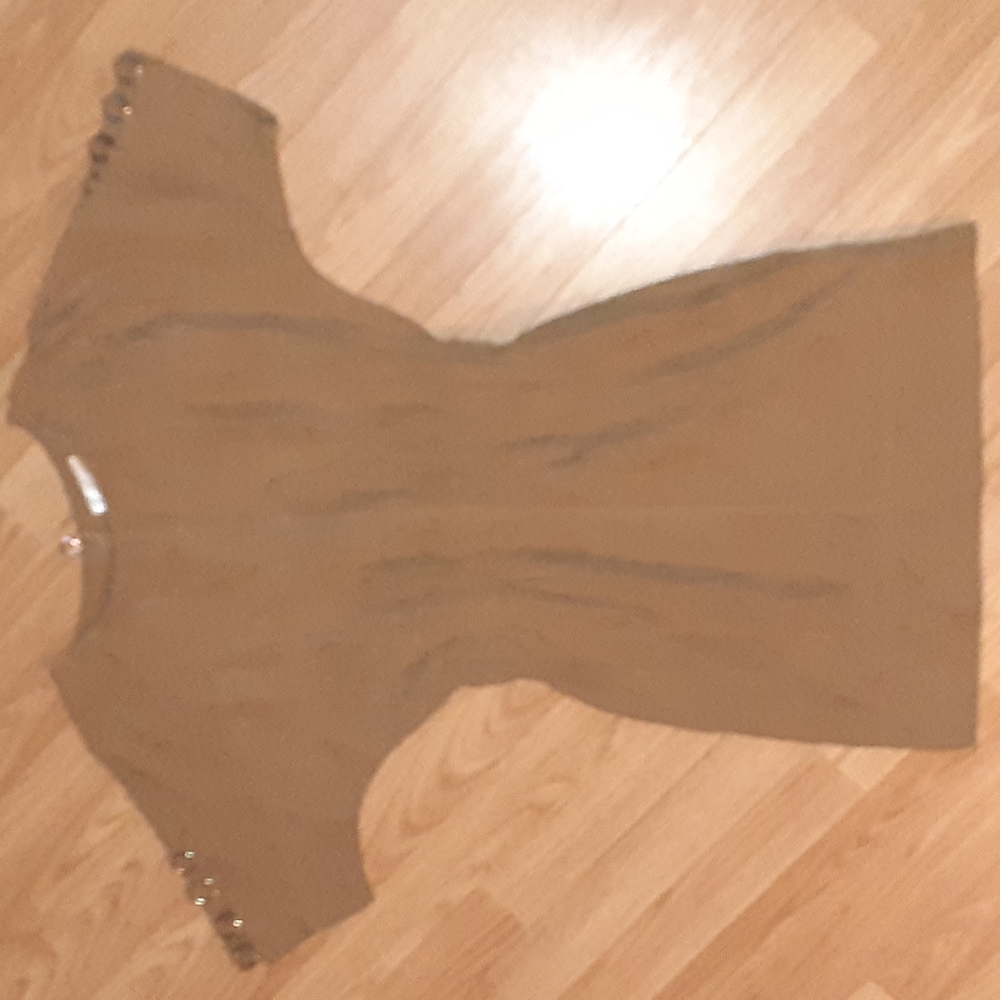 SENSILINE Tan Womens Pocahontas Like dress